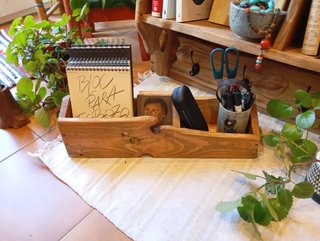 Caja organizadora rústica