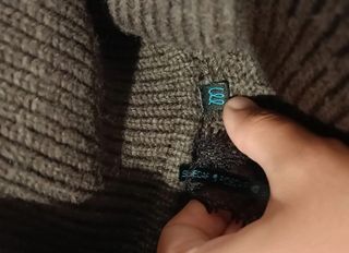 Vestito invernale a collo alto