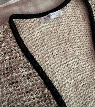 Chaqueta corta corte chanel talla L