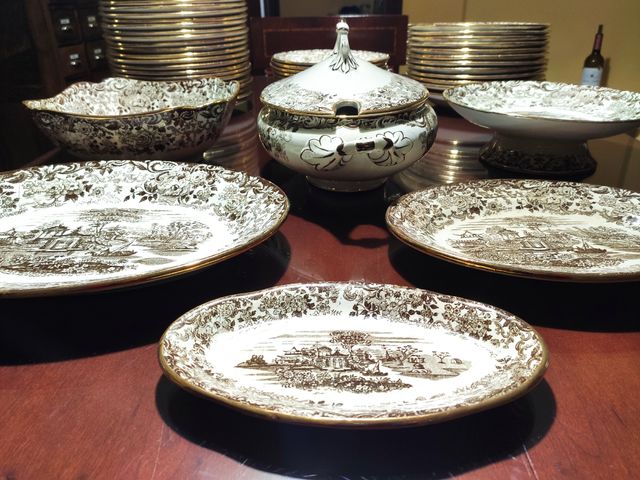 Tableware Vajillas De La Cartuja De Segunda Mano Vajilla Cartuja