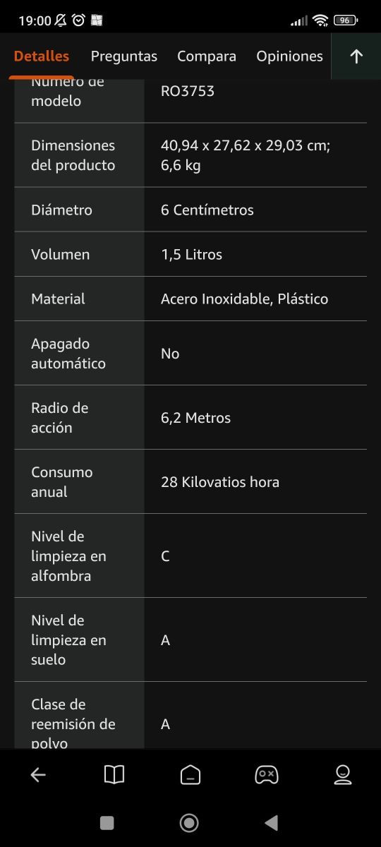 Aspirador ciclónico