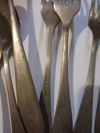 Lote de cubiertos antiguo