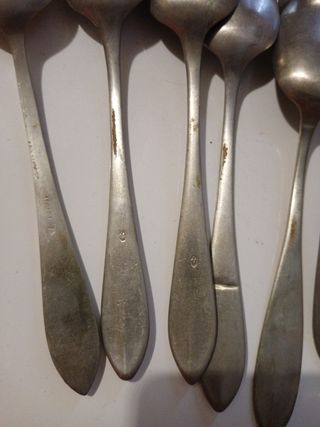 Lote de cubiertos antiguo