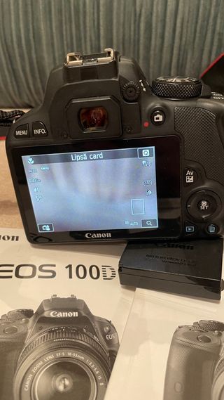 Camara foto canon EOS 100D