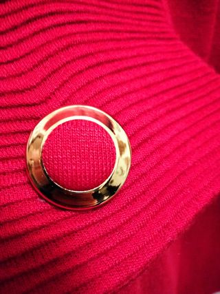 Tubino lana rosso Luisa Spagnoli