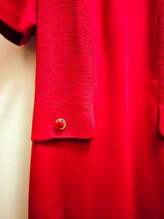 Tubino lana rosso Luisa Spagnoli