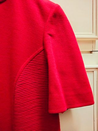 Tubino lana rosso Luisa Spagnoli