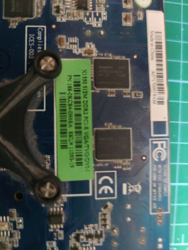 Tarjeta gráfica X1550