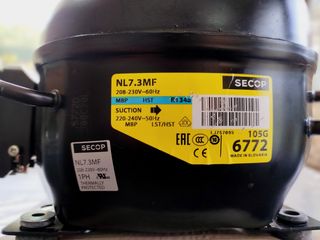 Motor Compresor NL7 Secop PARA PIEZAS