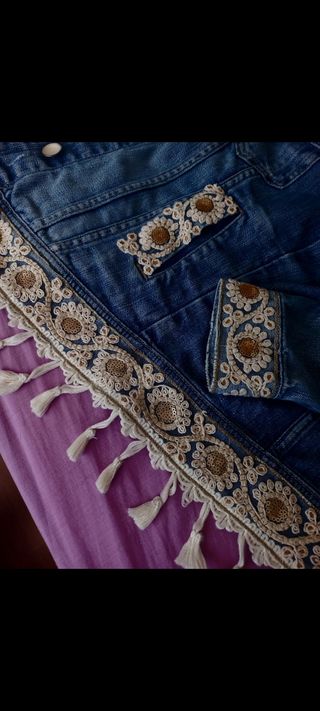 Cazadora vaquera Ibicenca.