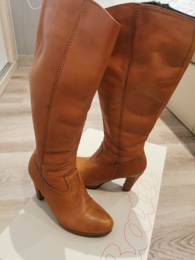 Botas de piel como nuevas