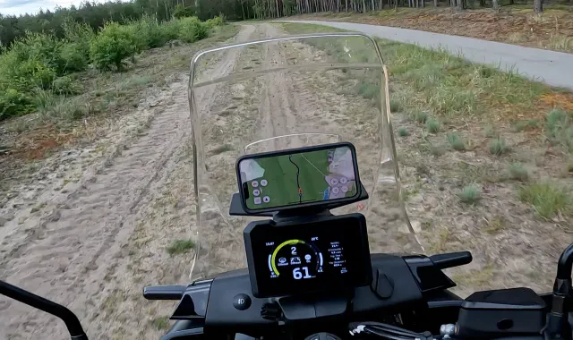 ❗Husqvarna norden 901 soporte quadlock quad lock❗