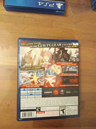 Guilty Gear Xrd ps4