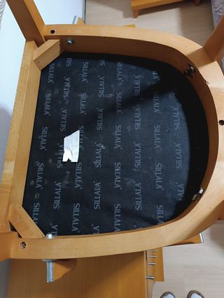 Sillas con reposabrazos