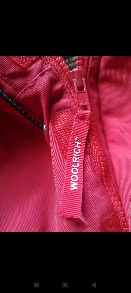 Woolrich rosso uomo