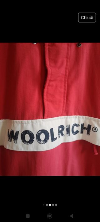 Woolrich rosso uomo