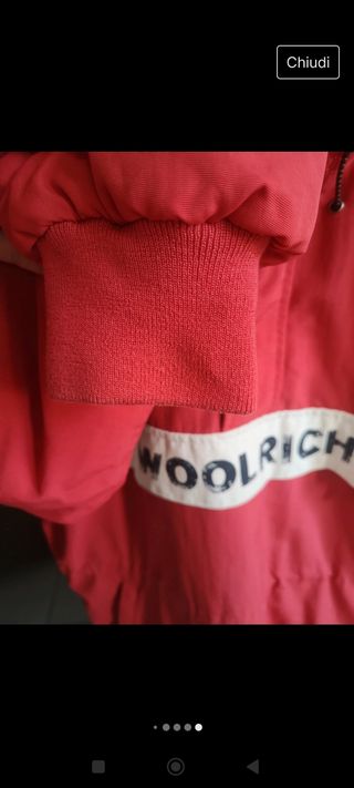 Woolrich rosso uomo
