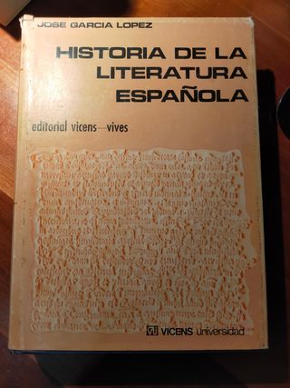 Historia de la Literatura española