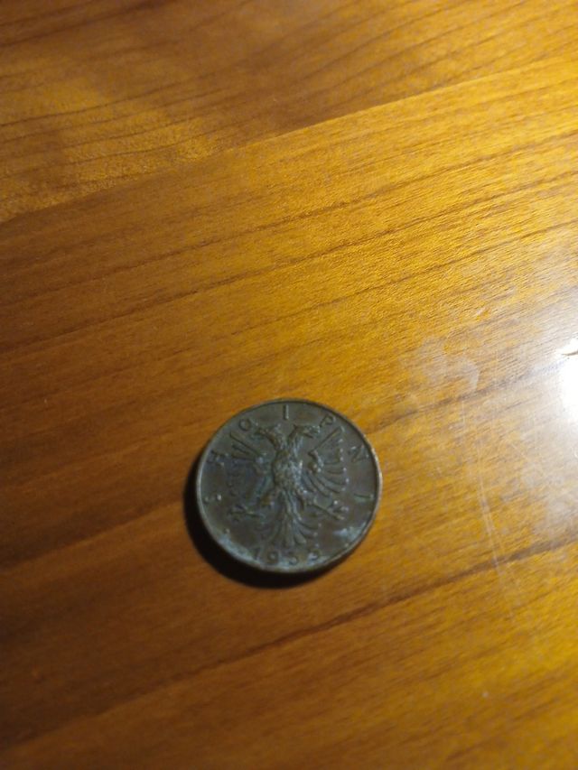 Moneta antica albanese 1935