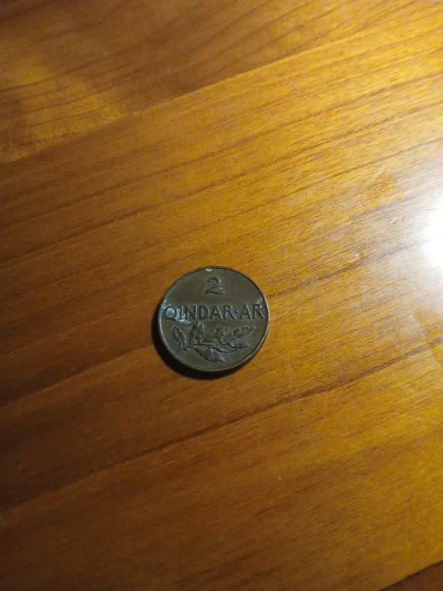 Moneta antica albanese 1935