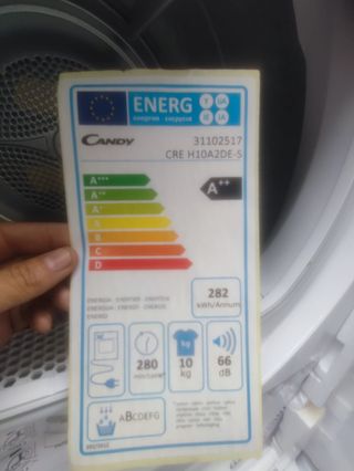 SECADORA BOMBA DE CALOR 10 KG