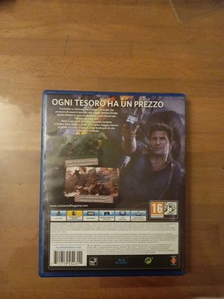 Uncharted 4: Fine di un ladro ps4