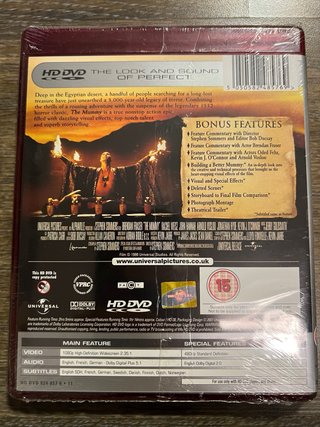 La momia HD-DVD