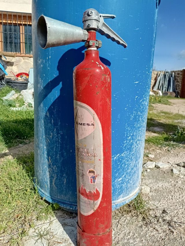 Extintor antiguo