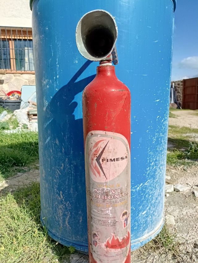 Extintor antiguo