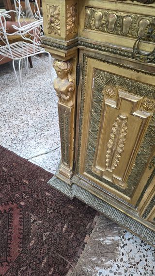 APARADOR LUIS XVI FRANCÉS PAN DE ORO