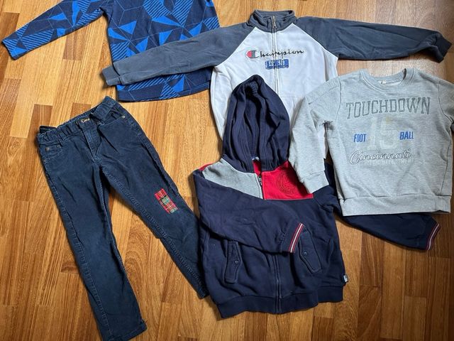 Giacchetto, maglie, pantaloni bambino 6 anni