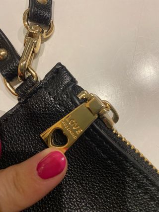 Bolso mano LOVE MOSCHINO negro