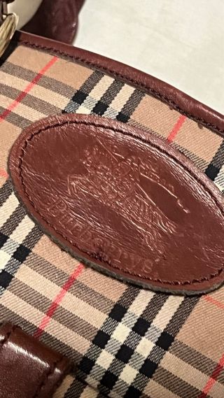 Borsa burberry vintage impeccabile