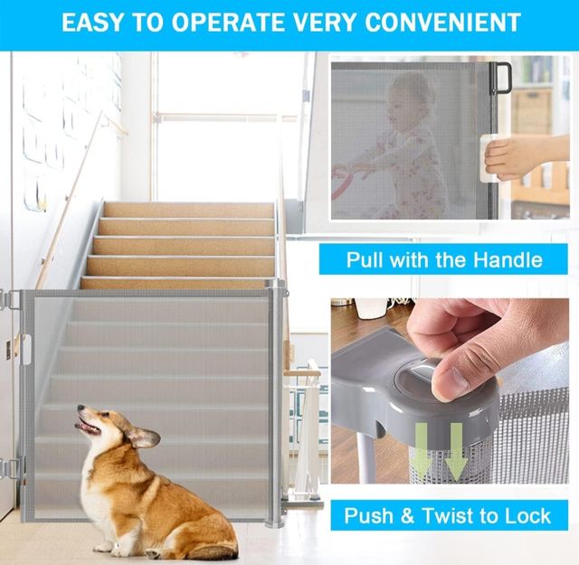 Puerta seguridad extensible