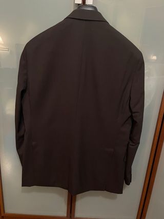 Traje marron/negro hombre Massimo Dutti