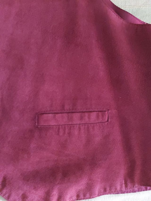 Chaleco hombre de piel