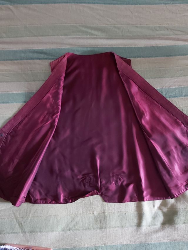 Chaleco hombre de piel