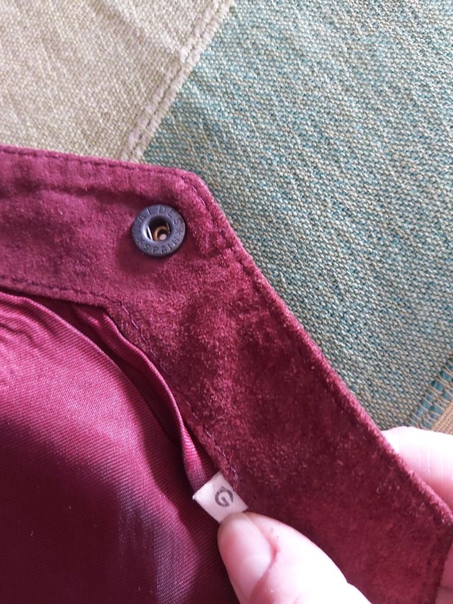 Chaleco hombre de piel