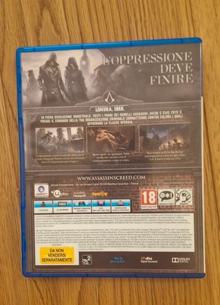 Gioco PS4 Assassin's Creed Syndicate
