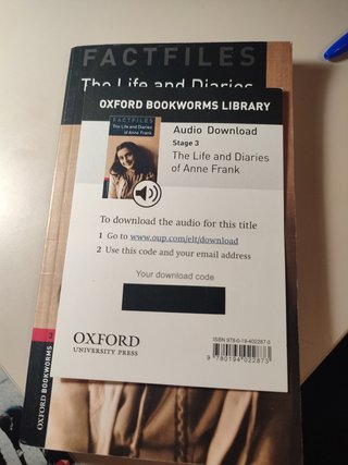 Oxford Bookworms Library: Level 3:: Anne Frank audio Pack: Graded readers for secondary and adult learners