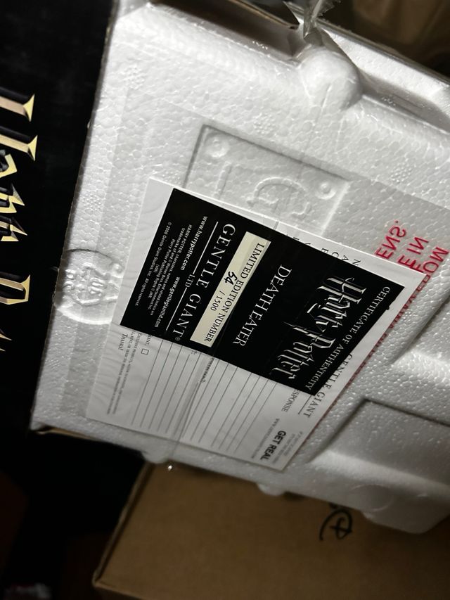 Busto Death Eater Harry Potter NUEVO