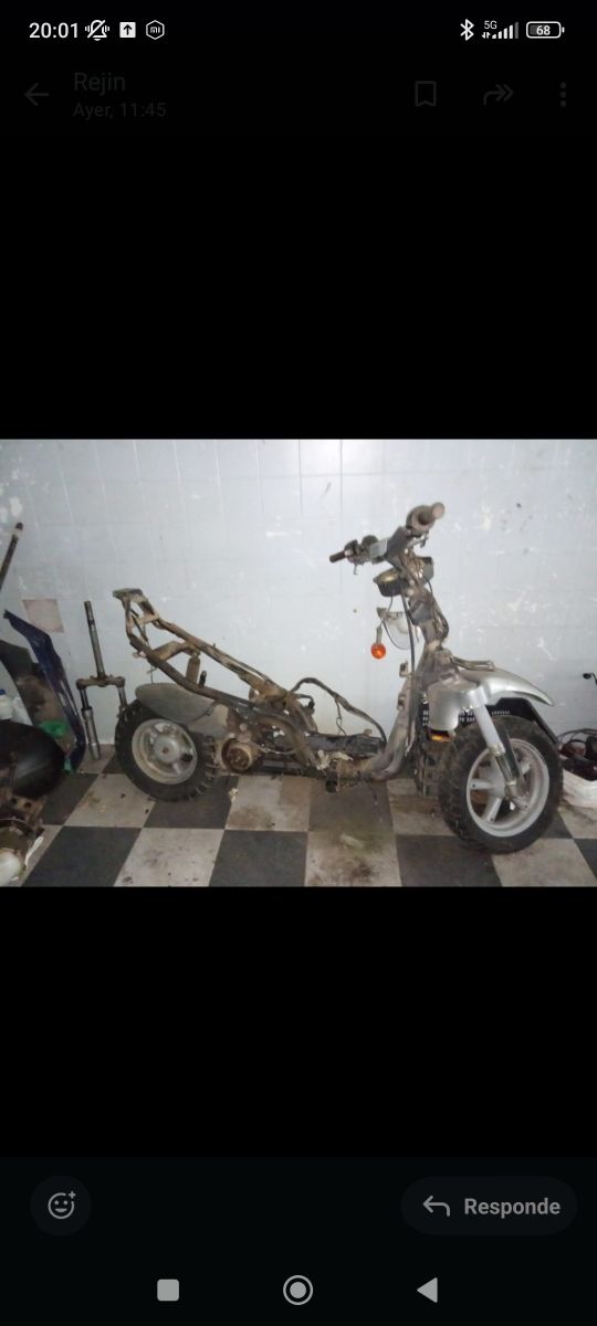 Chasis Aprilia rally