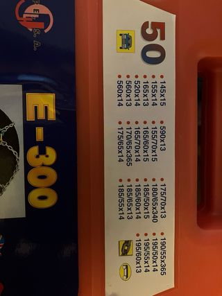 Cadenas de nieve E-300 50
