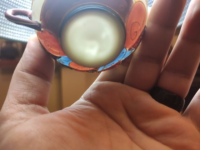 Juego de café de cerámica y oro china antiguo