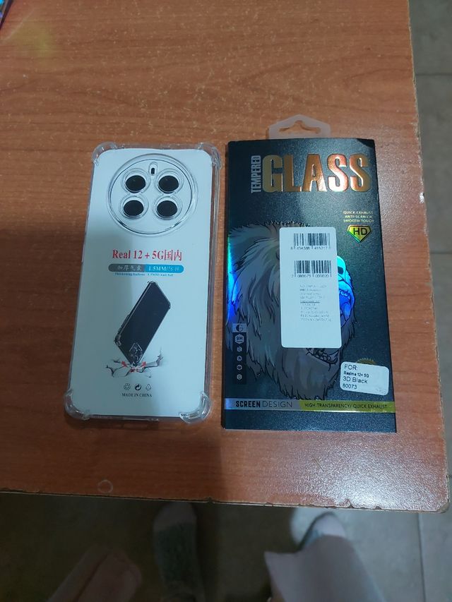 FUNDA y CRISTAL móvil Realme 12+ 5g