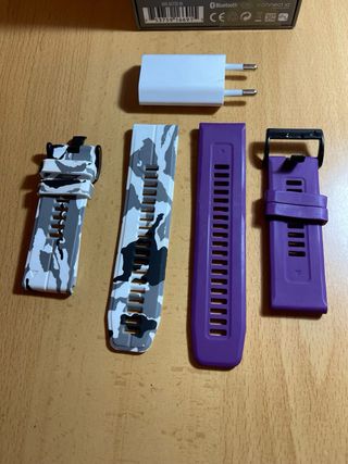 GARMIN FENIX 5X PLUS CON CORREAS Y USB