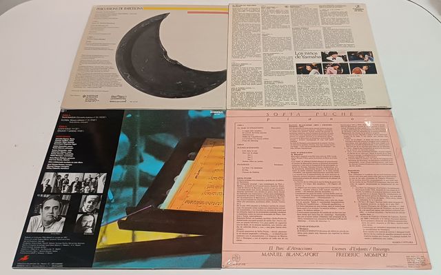 CLASICA, MODERN, EXPERIMENTAL, CONTEMPORARY.Discos