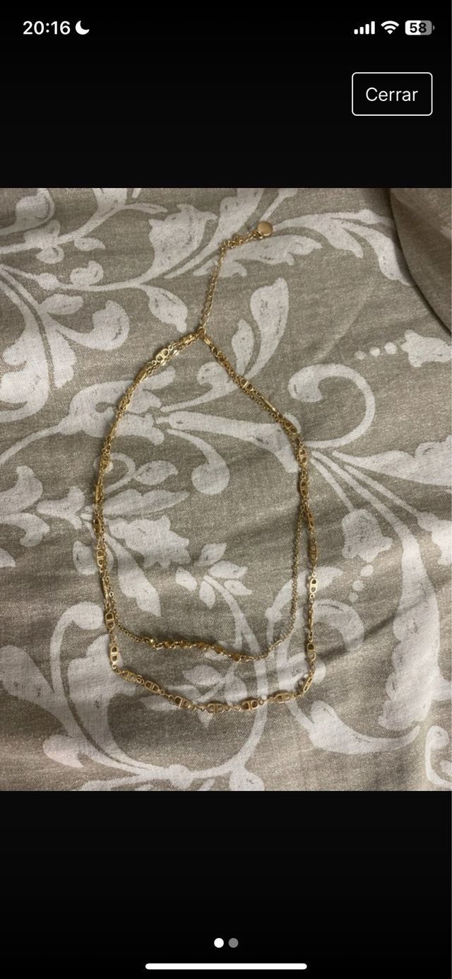 Colgante acero inoxidable