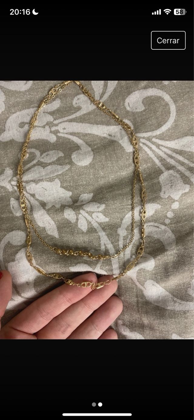 Colgante acero inoxidable