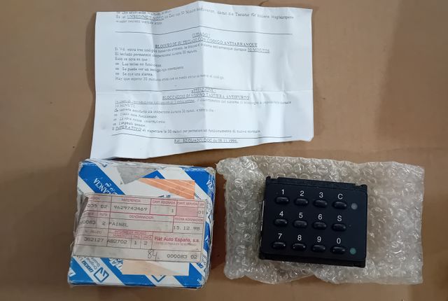 Teclado Fiat/Lancia